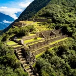 Ruinas de Choquequirao, una ciudad Inca escondida en las montañas de los Andes.