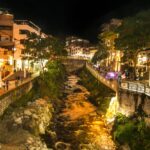 Aguas Calientes de noche, el pueblo a los pies de Machu Picchu