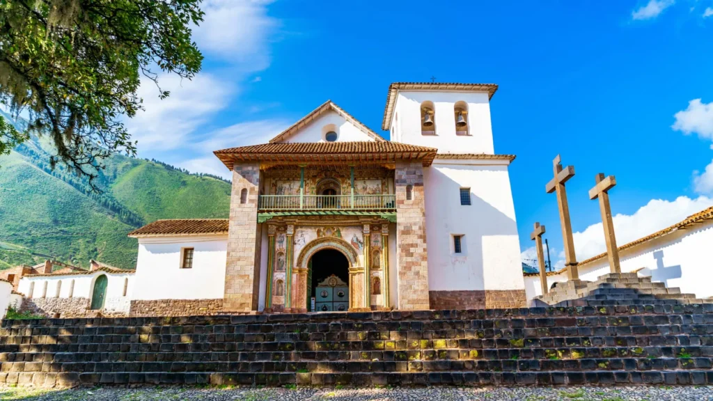 Iglesia de San Pedro Apóstol de Andahuaylillas, en el Valle Sur de Cusco